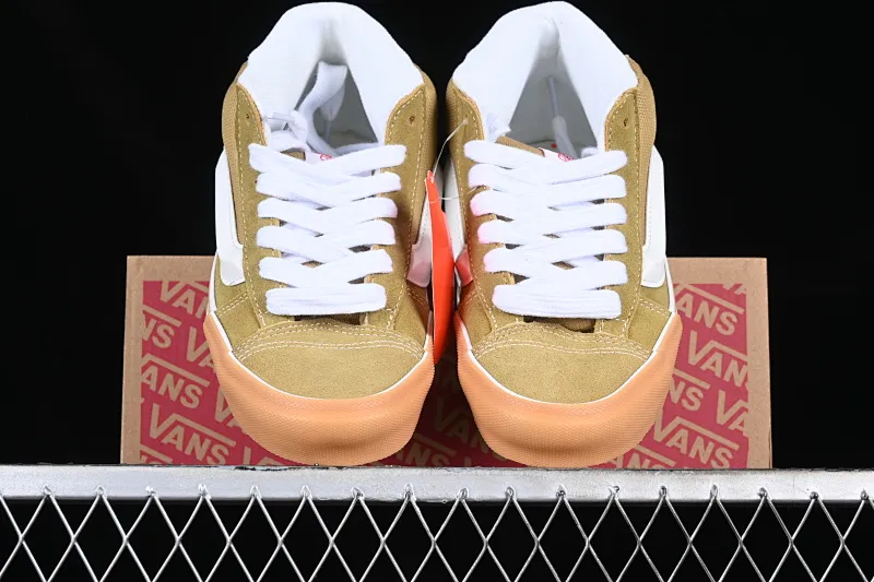 All categories Vans Vans series Vans Mid Vans Zhongbang Vans Knu Skool Vans official fat version of mid-top bread shoes VN000CQ95SMR